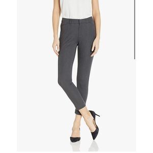 NEW Amazon Essentials Heather gray Skinny Ankle Career Dress Pants 4